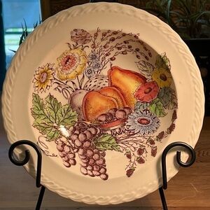 Vernon Kilns FRUITDALE Serving Bowl California Pottery MADE IN THE USA.